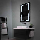 Espejo LED Vertical | Control por interruptor de pared | Luz blanca fría - Reyze Seria Salono Model 2